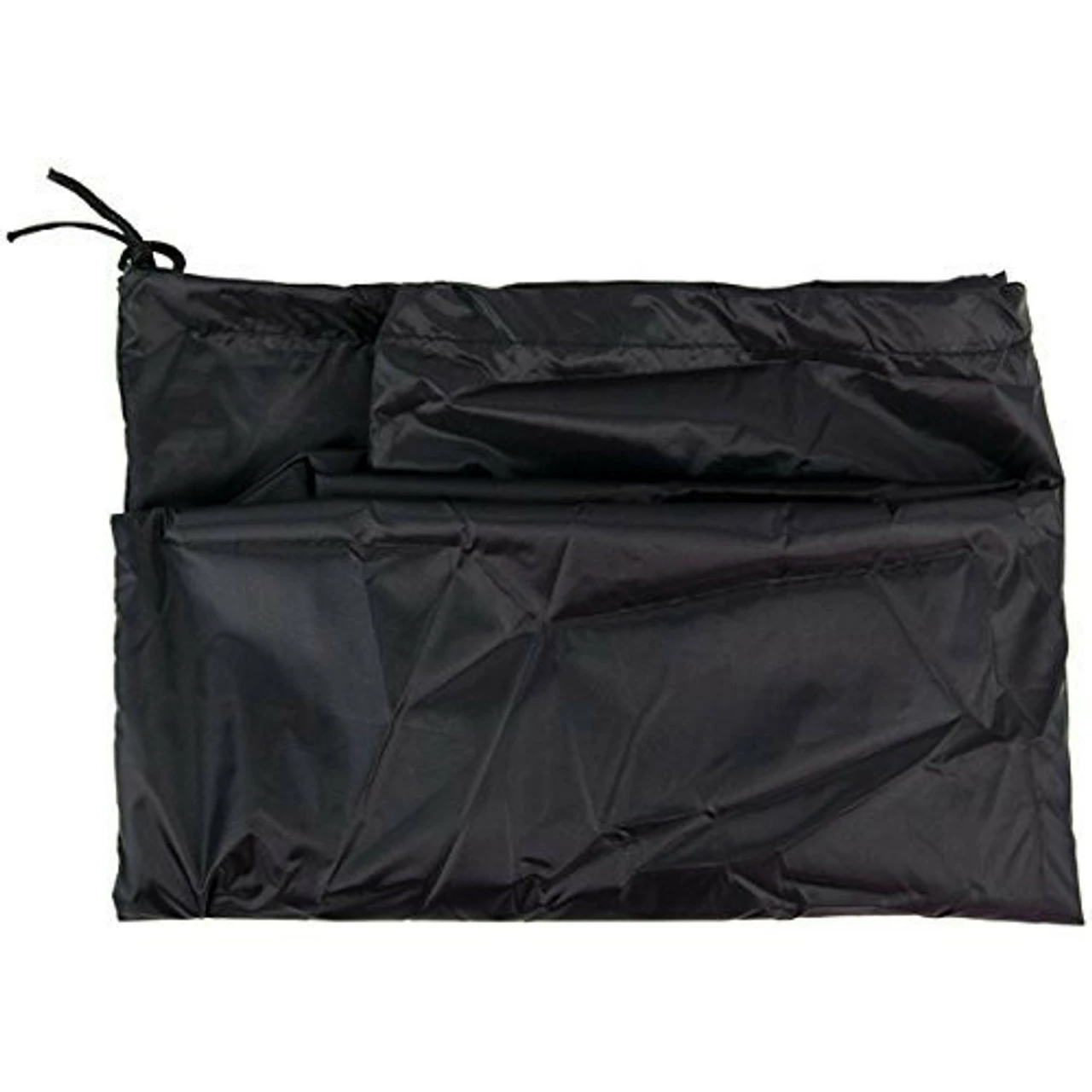 Jafrum Black Expandable Motorcycle Textile Luggage Travel Backpack Rucksack Sissy Bar Bag - Image 6