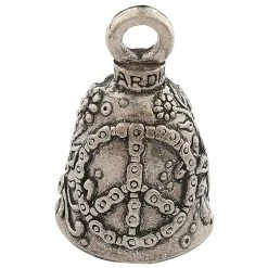 Biker Motorcycle Bells - Guardian Bell Peace Sign