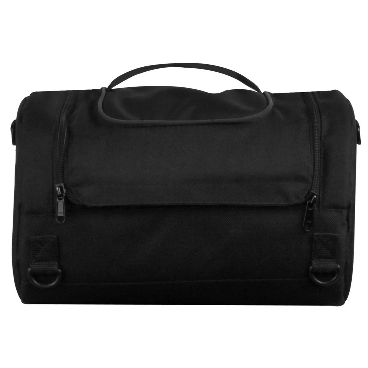 Vance VS1355 Black Nylon Large Heavy Duty Motorcycle Sissy Bar Bag - Image 4