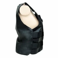 Jafrum LV750 Women's Black Bulletproof Style Biker Leather Motorcycle Vest 11 Jafrum LV750 Women's Black Bulletproof Style Biker Leather Motorcycle Vest -100 Percent Shop 12396 26067.1661286409
