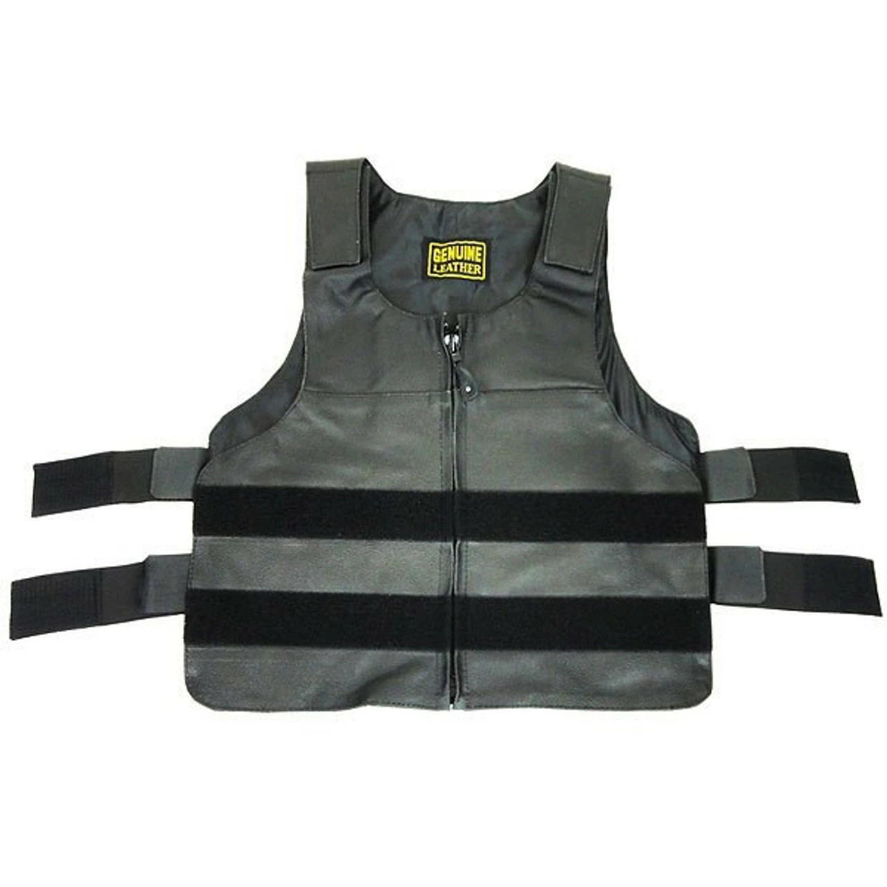Jafrum LV750 Women's Black Bulletproof Style Biker Leather Motorcycle Vest 4 Jafrum LV750 Women's Black Bulletproof Style Biker Leather Motorcycle Vest - Image 2