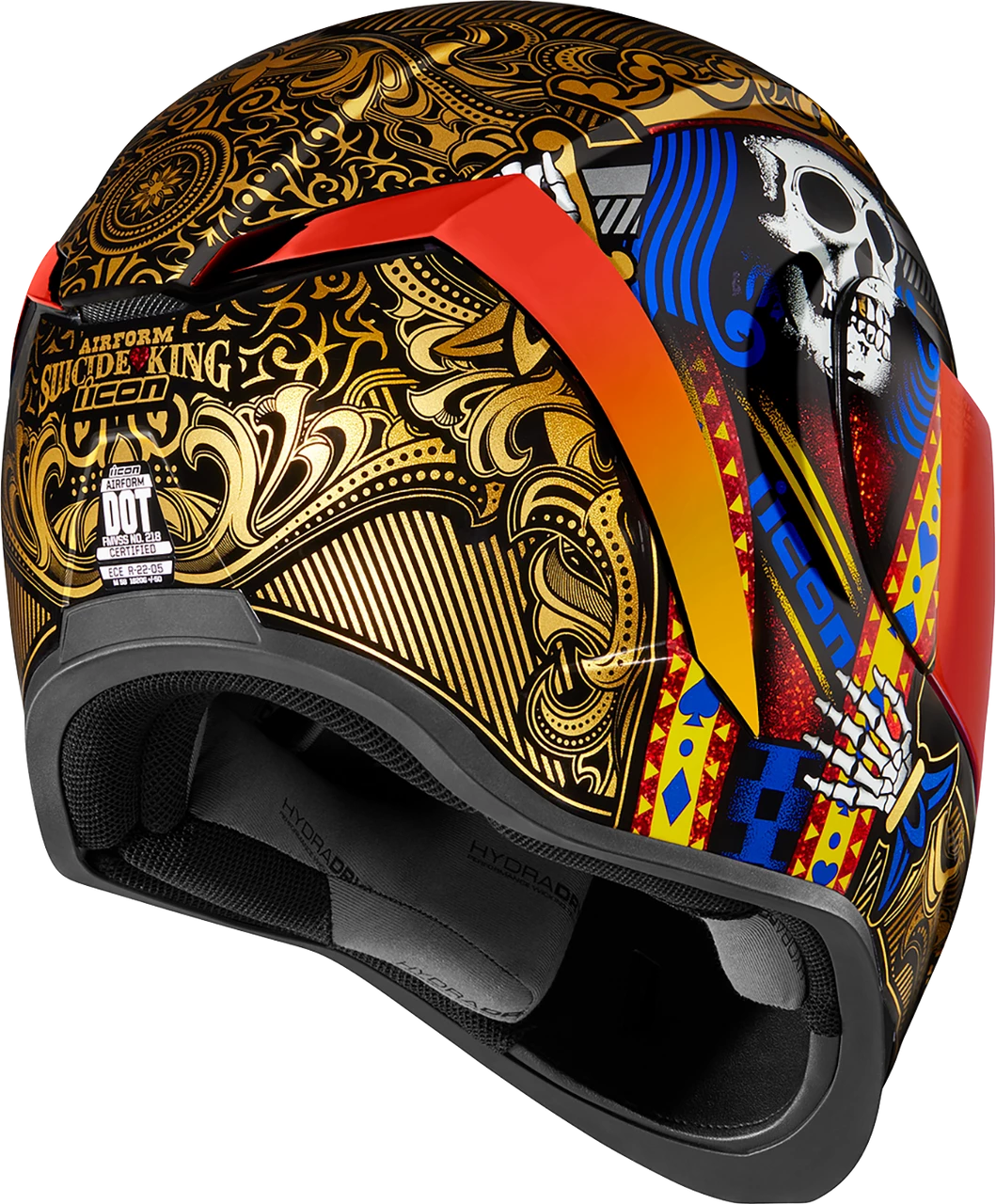 Icon Airform Suicide King Helmet 4 Icon Airform Suicide King Helmet - Image 2