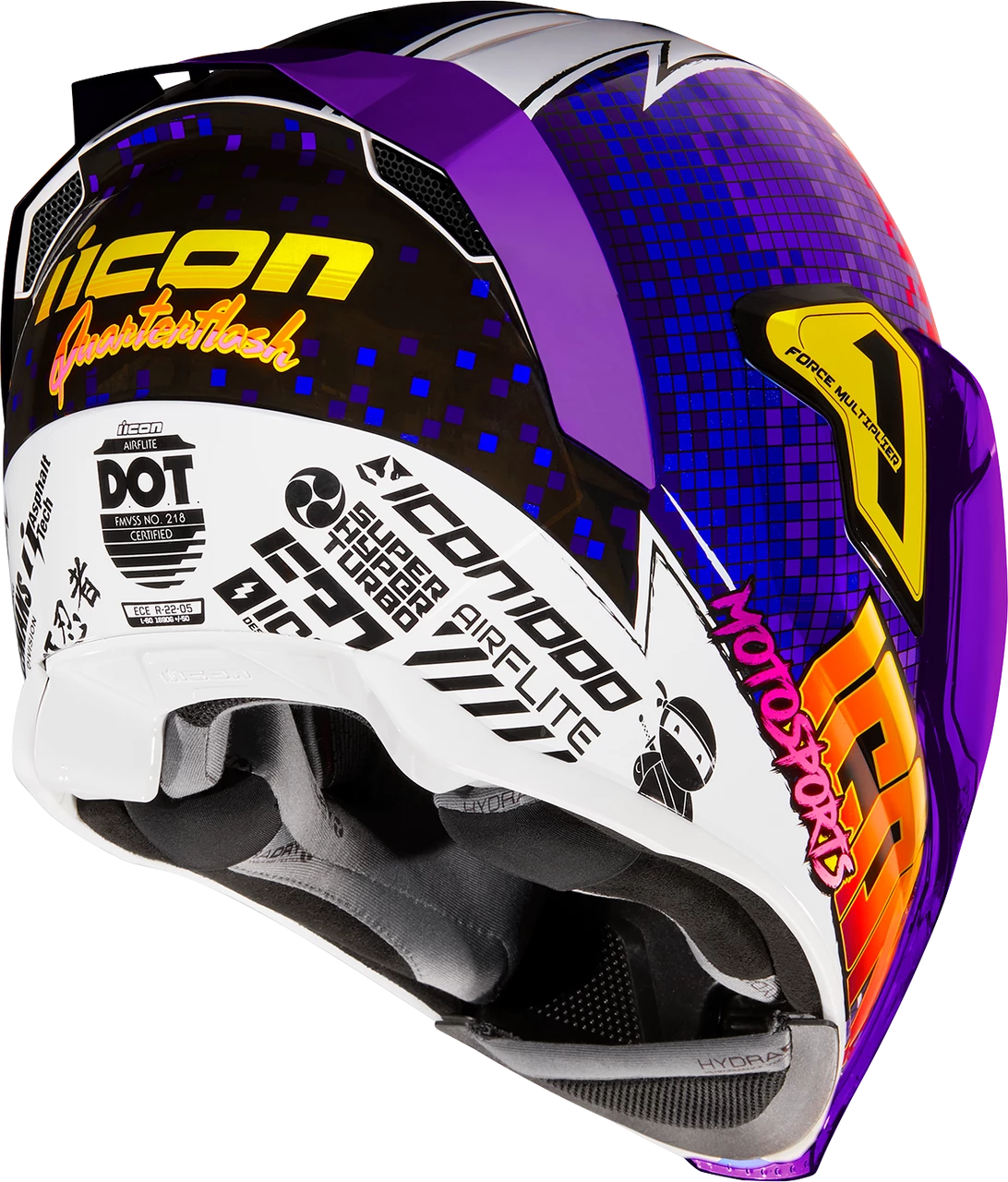 Icon Airflite Quarterflash Helmet 4 Icon Airflite Quarterflash Helmet - Image 2