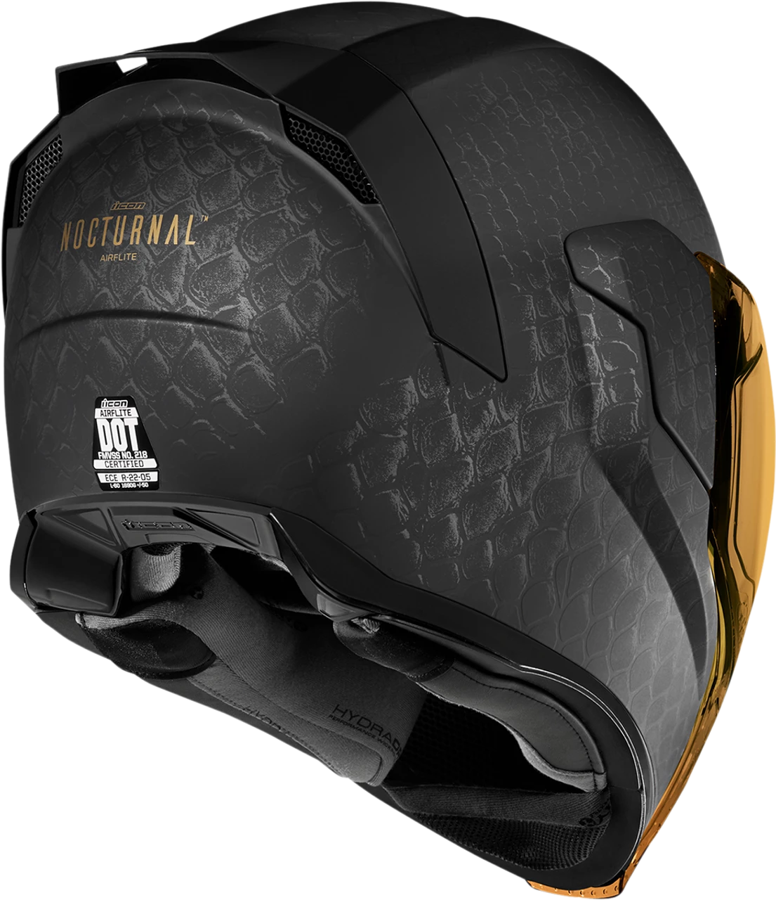 Icon Airflite Nocturnal Helmet 3 Icon Airflite Nocturnal Helmet