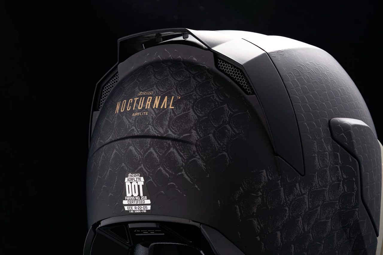 Icon Airflite Nocturnal Helmet 6 Icon Airflite Nocturnal Helmet - Image 4