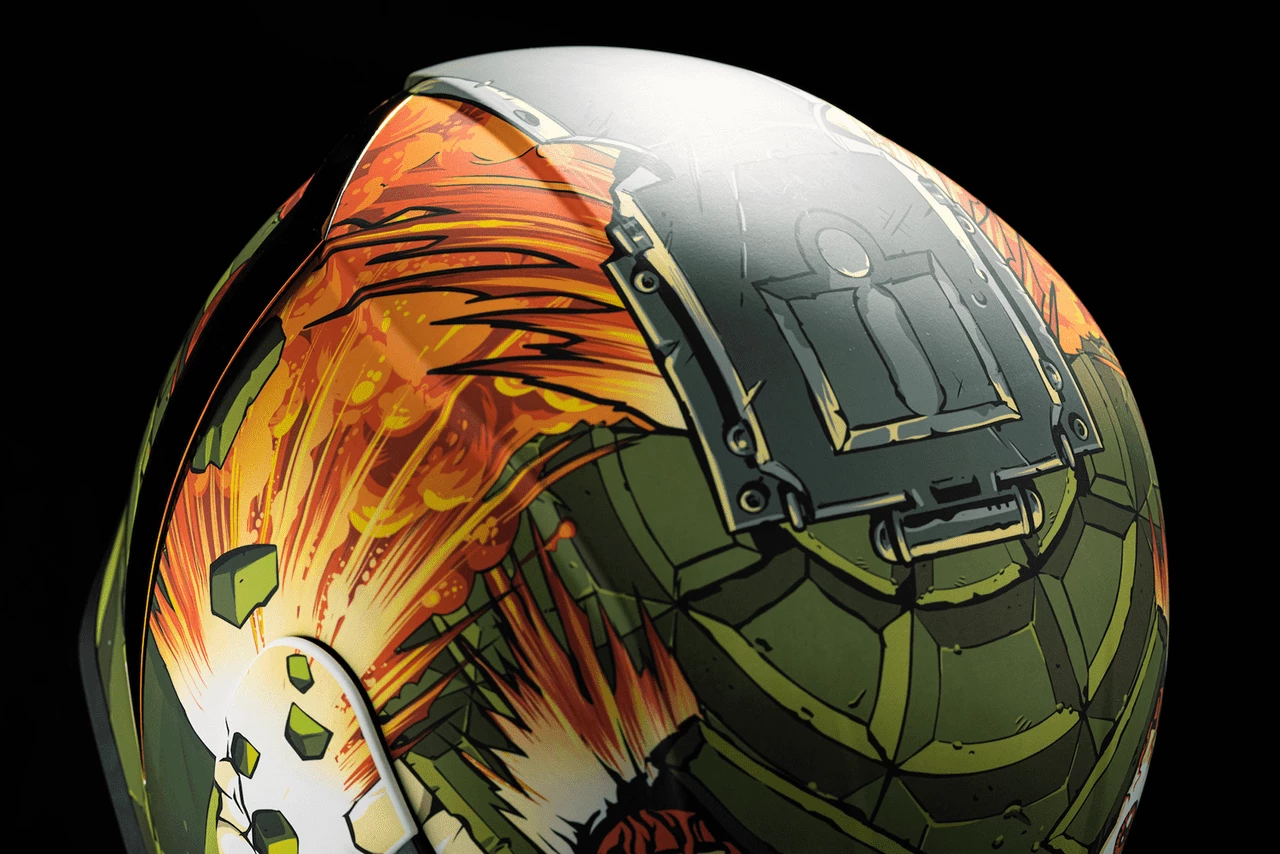 Icon Airform Grenadier Motorcycle Helmet 9 Icon Airform Grenadier Motorcycle Helmet - Image 7
