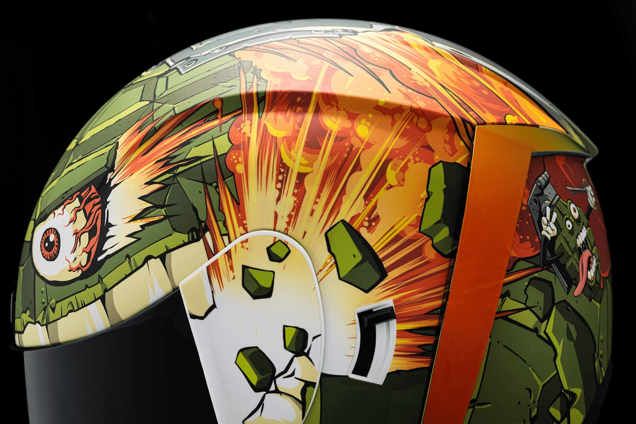 Icon Airform Grenadier Motorcycle Helmet 13 Icon Airform Grenadier Motorcycle Helmet - Image 11