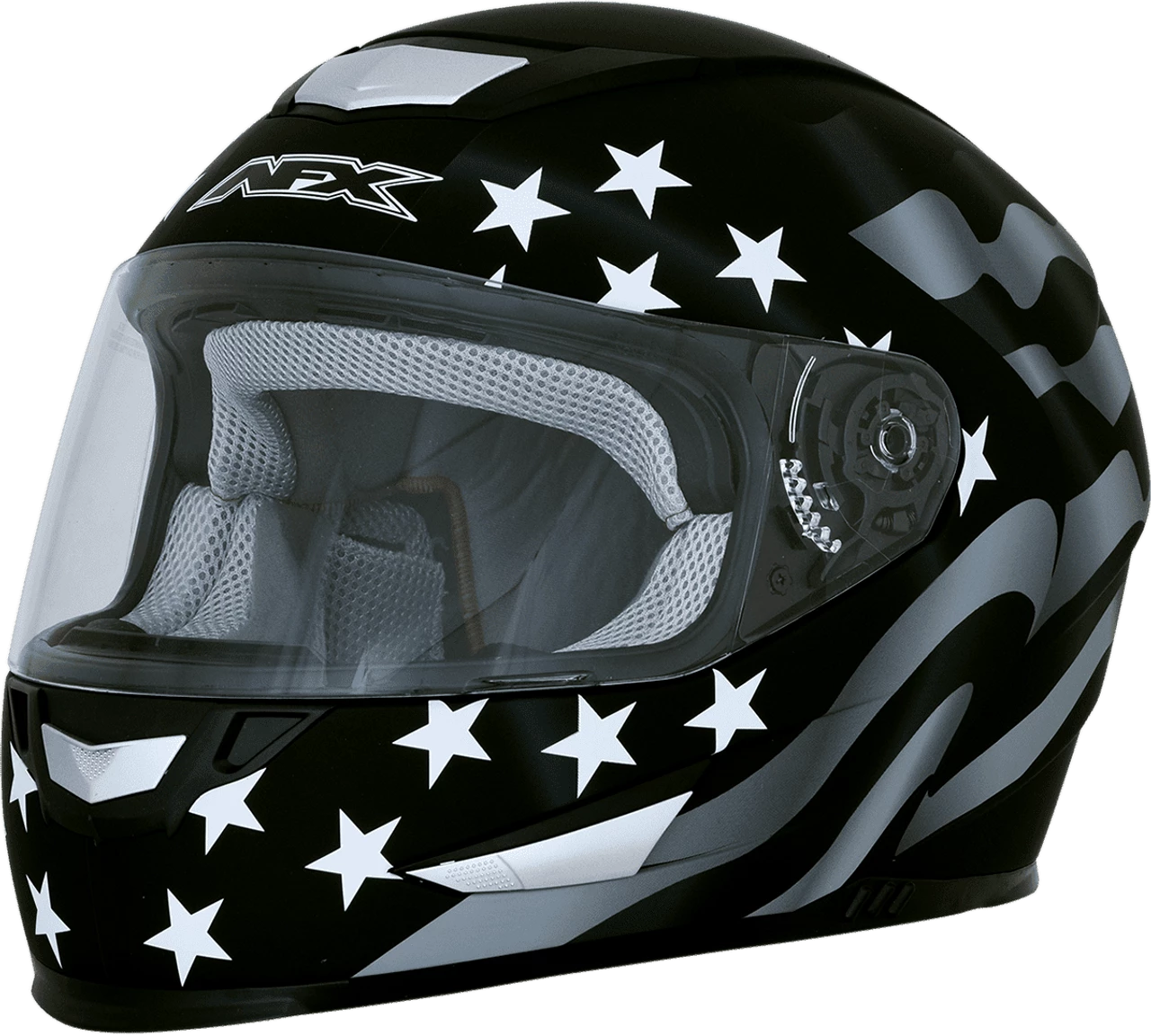 AFX FX-99 Flag Motorcycle Helmet - Image 2
