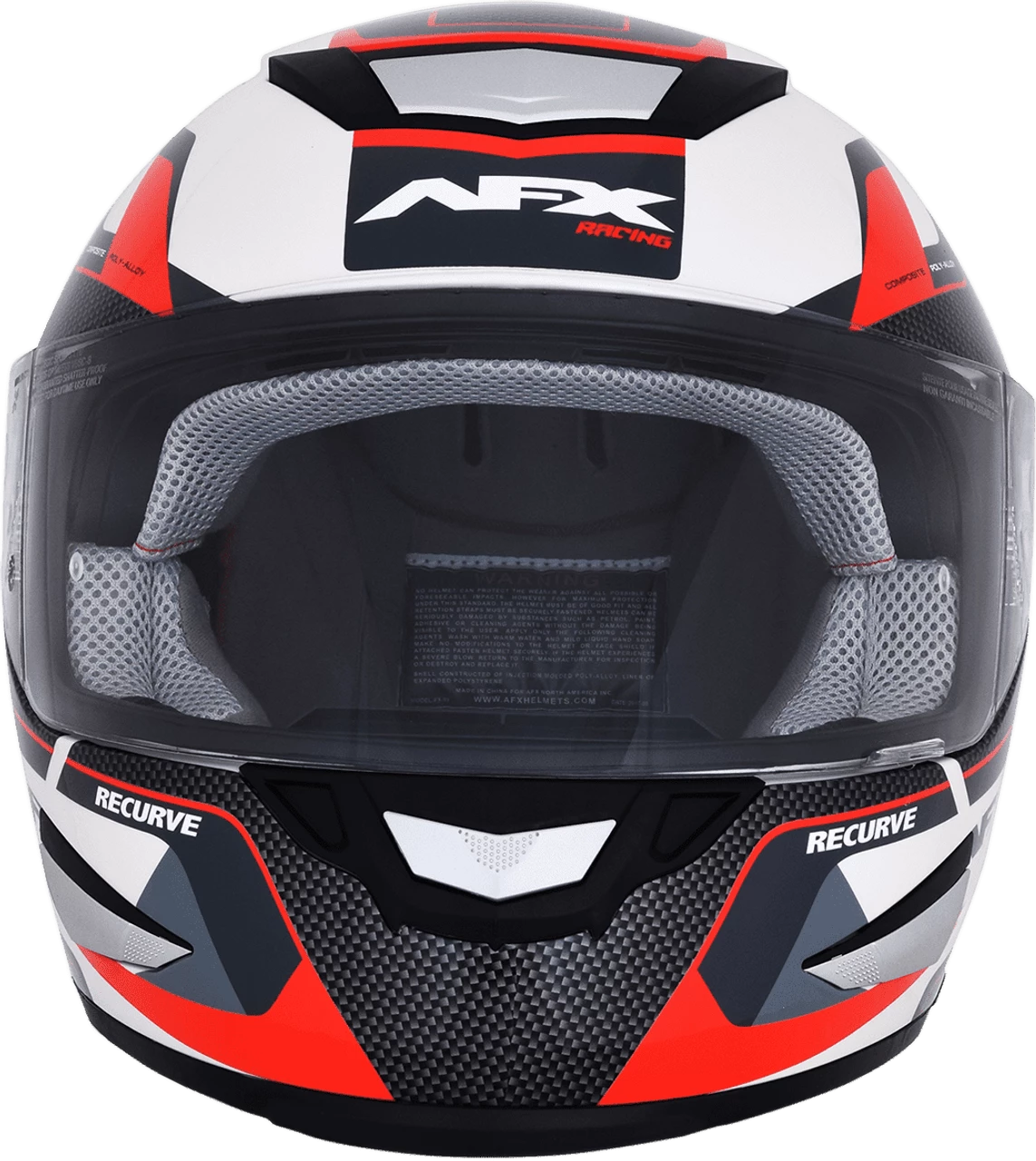 AFX FX-99 Recurve Motorcycle Helmet 9 AFX FX-99 Recurve Motorcycle Helmet - Image 7