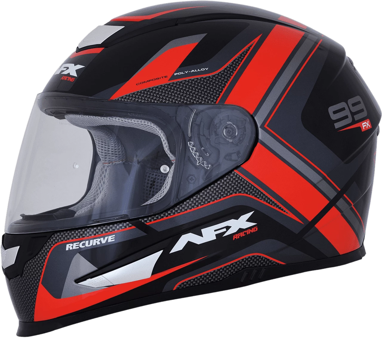 AFX FX-99 Recurve Motorcycle Helmet 32 AFX FX-99 Recurve Motorcycle Helmet - Image 30