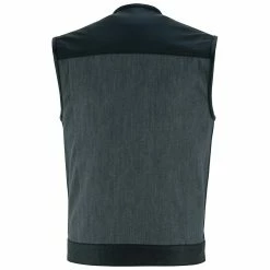 Vance Leathers Men's Grey Denim & Leather Motorcycle Vest With CCW Pockets 11 Vance Leathers Men's Grey Denim & Leather Motorcycle Vest With CCW Pockets -100 Percent Shop 1516436 79936.1665807696