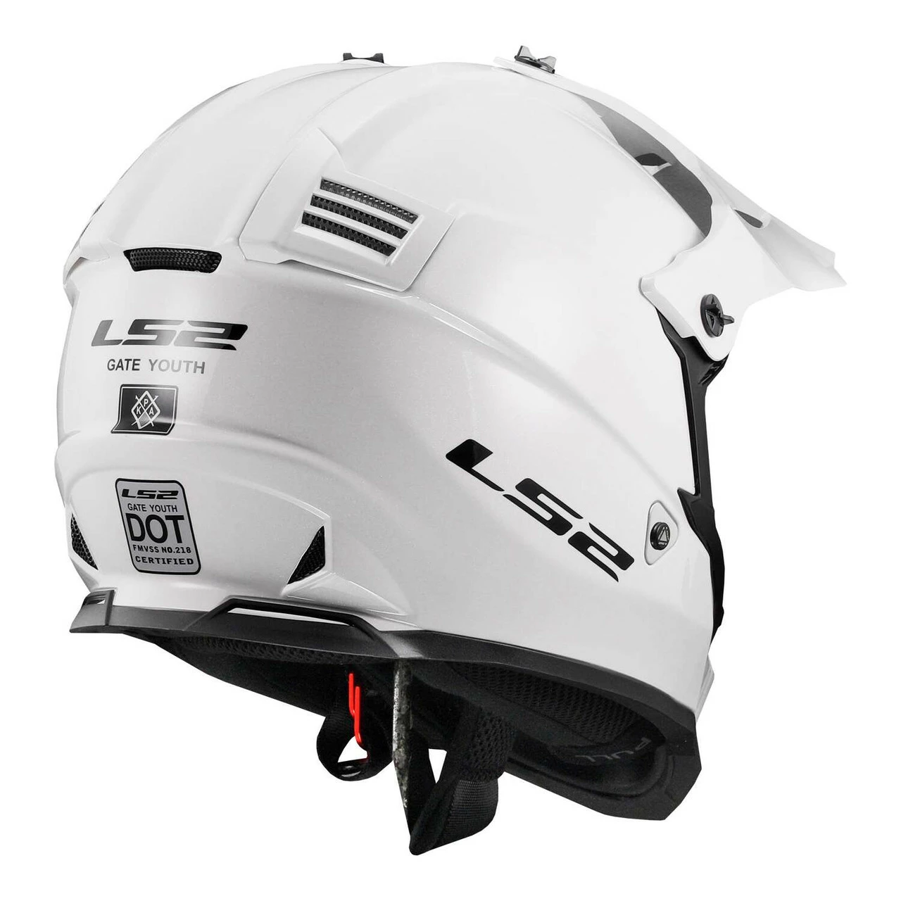 LS2 Gate Solid Full Face MX Motorcycle Helmet 5 LS2 Gate Solid Full Face MX Motorcycle Helmet - Image 3