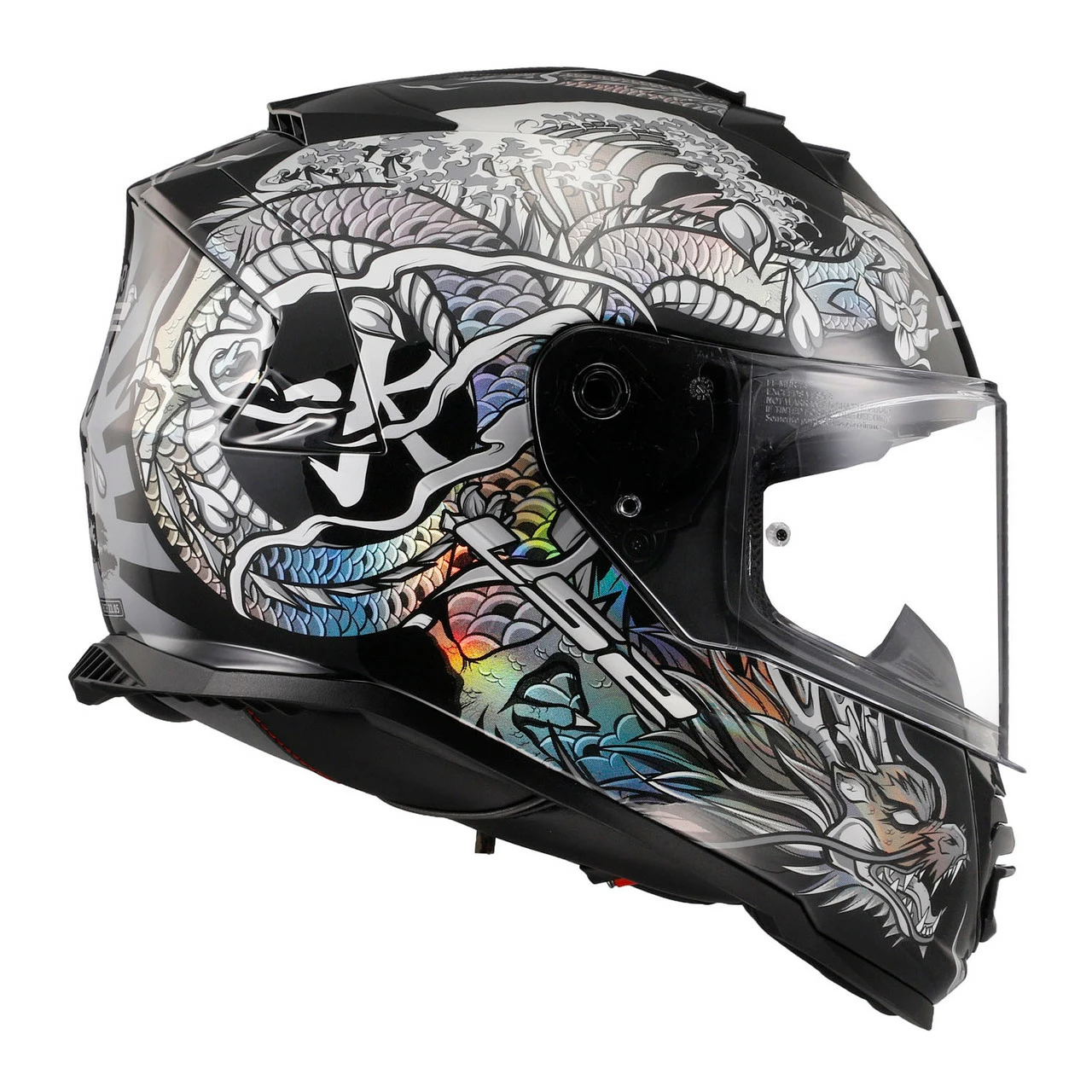 LS2 Assault Warrior Full Face Motorcycle Helmet 4 LS2 Assault Warrior Full Face Motorcycle Helmet - Image 2