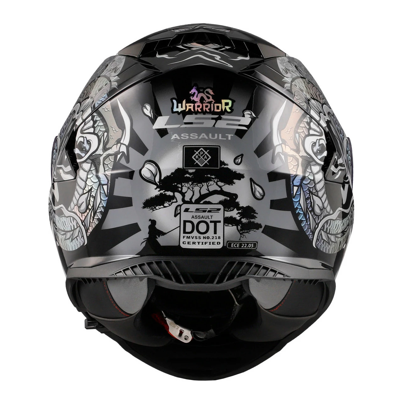 LS2 Assault Warrior Full Face Motorcycle Helmet 7 LS2 Assault Warrior Full Face Motorcycle Helmet - Image 5