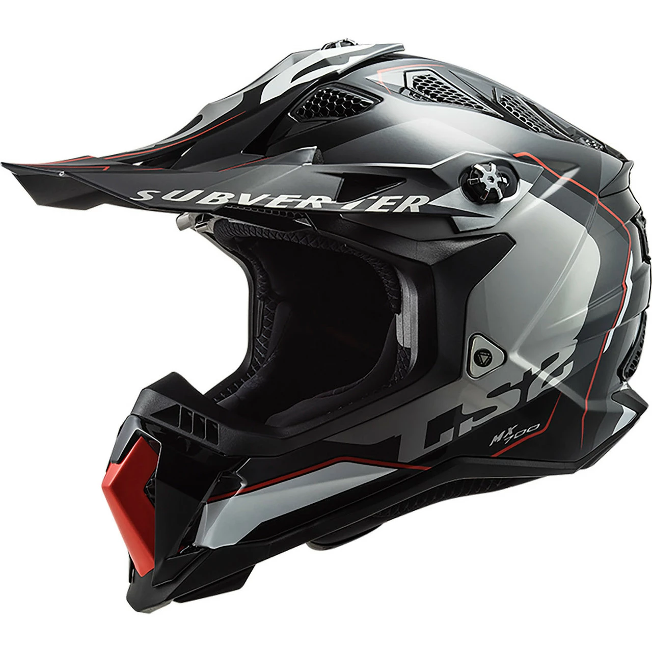 LS2 Subverter Evo Arched Full Face MX Motorcycle Helmet 6 LS2 Subverter Evo Arched Full Face MX Motorcycle Helmet - Image 4