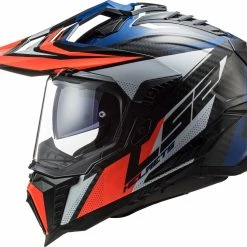 Alternative view of LS2 Explorer C Focus Adventure Motorcycle Helmet