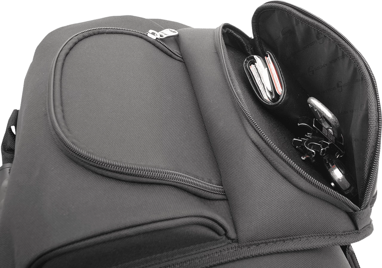 Saddlemen BR4200 Motorcycle Back Seat Sissy Bar Bag 8 Saddlemen BR4200 Motorcycle Back Seat Sissy Bar Bag - Image 6