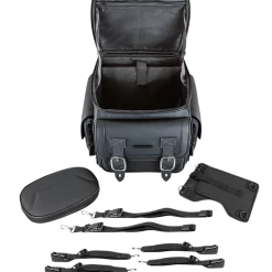 Saddlemen BR3400D Motorcycle Back Seat Sissy Bar Bag -100 Percent Shop 1518408 34221.1666271032