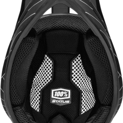 100% STATUS Downhill/BMX ESSENTIAL Black Motorcycle Helmet 7 100% STATUS Downhill/BMX ESSENTIAL Black Motorcycle Helmet -100 Percent Shop 1548081 16596.1670940349