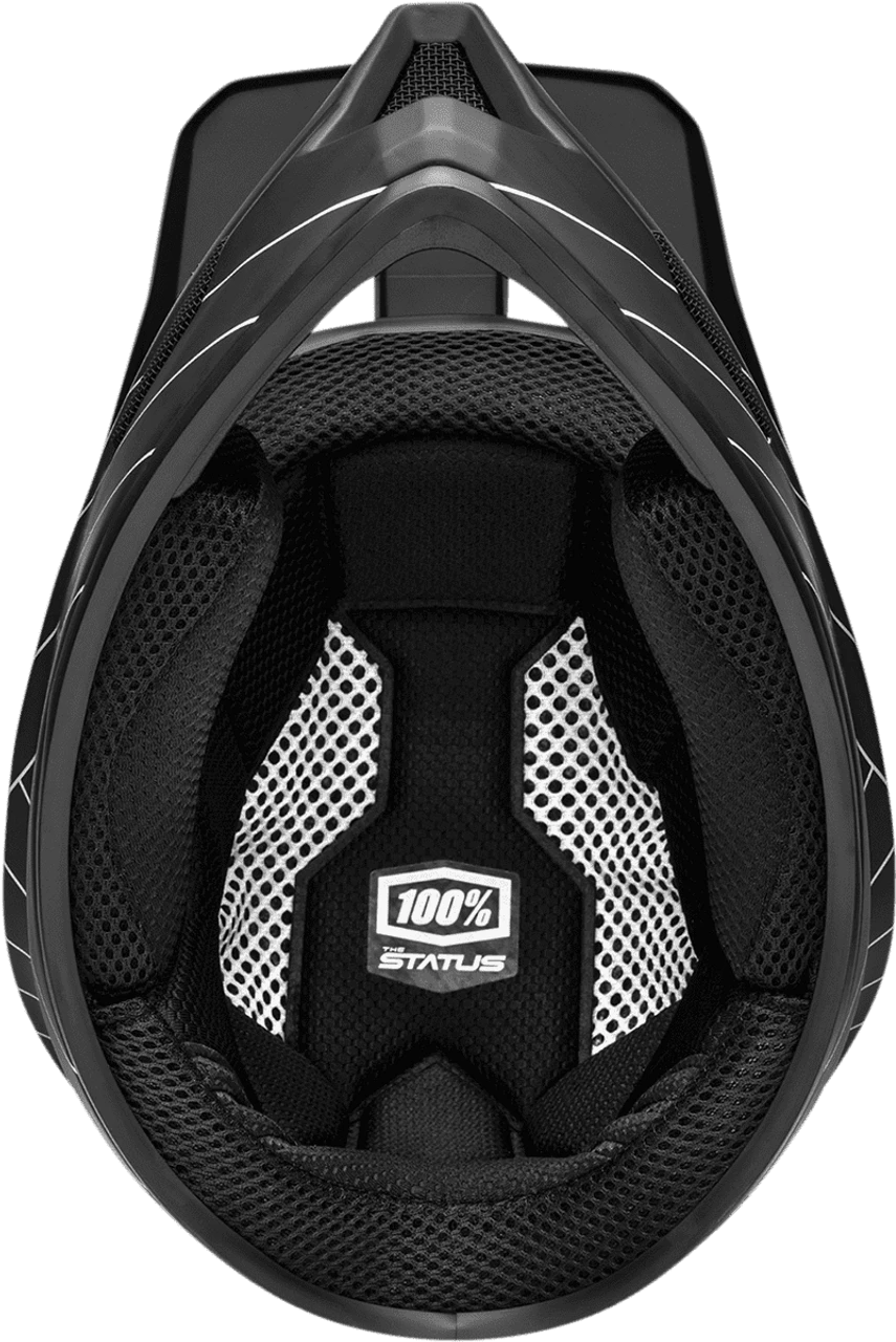 100% STATUS Downhill/BMX ESSENTIAL Black Motorcycle Helmet 5 100% STATUS Downhill/BMX ESSENTIAL Black Motorcycle Helmet - Image 3
