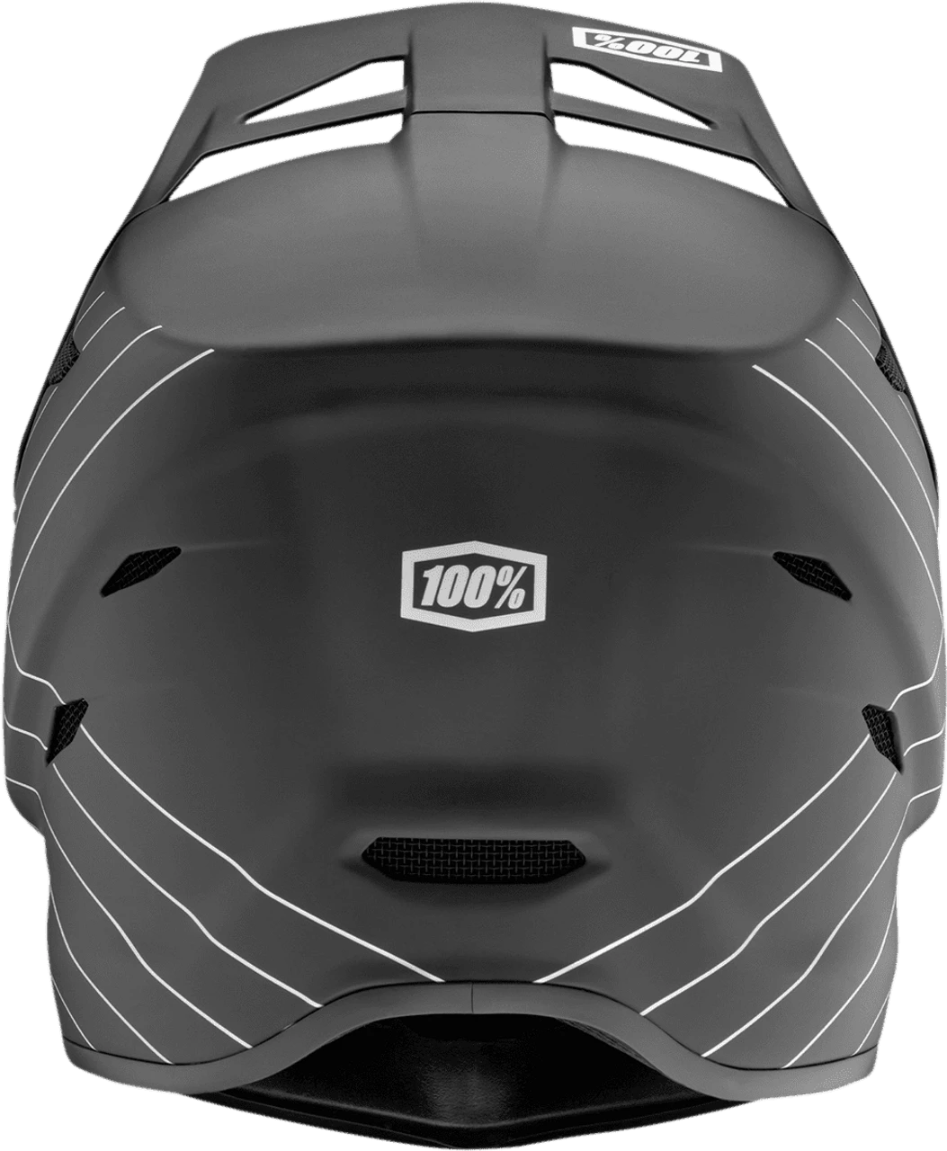 100% STATUS Youth Essential Black Motorcycle Helmet - Image 3