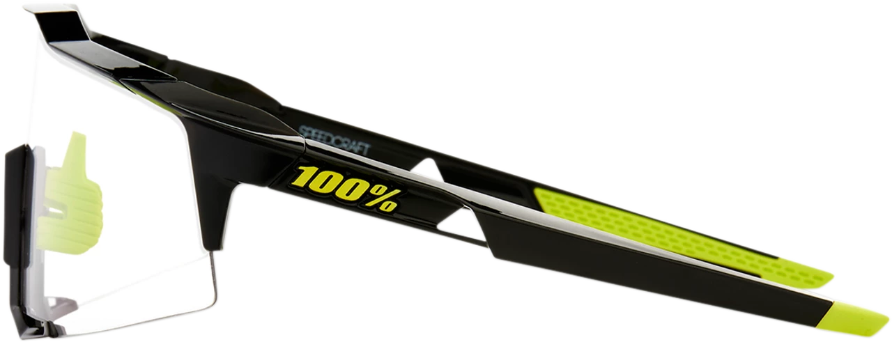 100% Speedcraft Performance Motorcycle Riding Sunglasses - Image 4