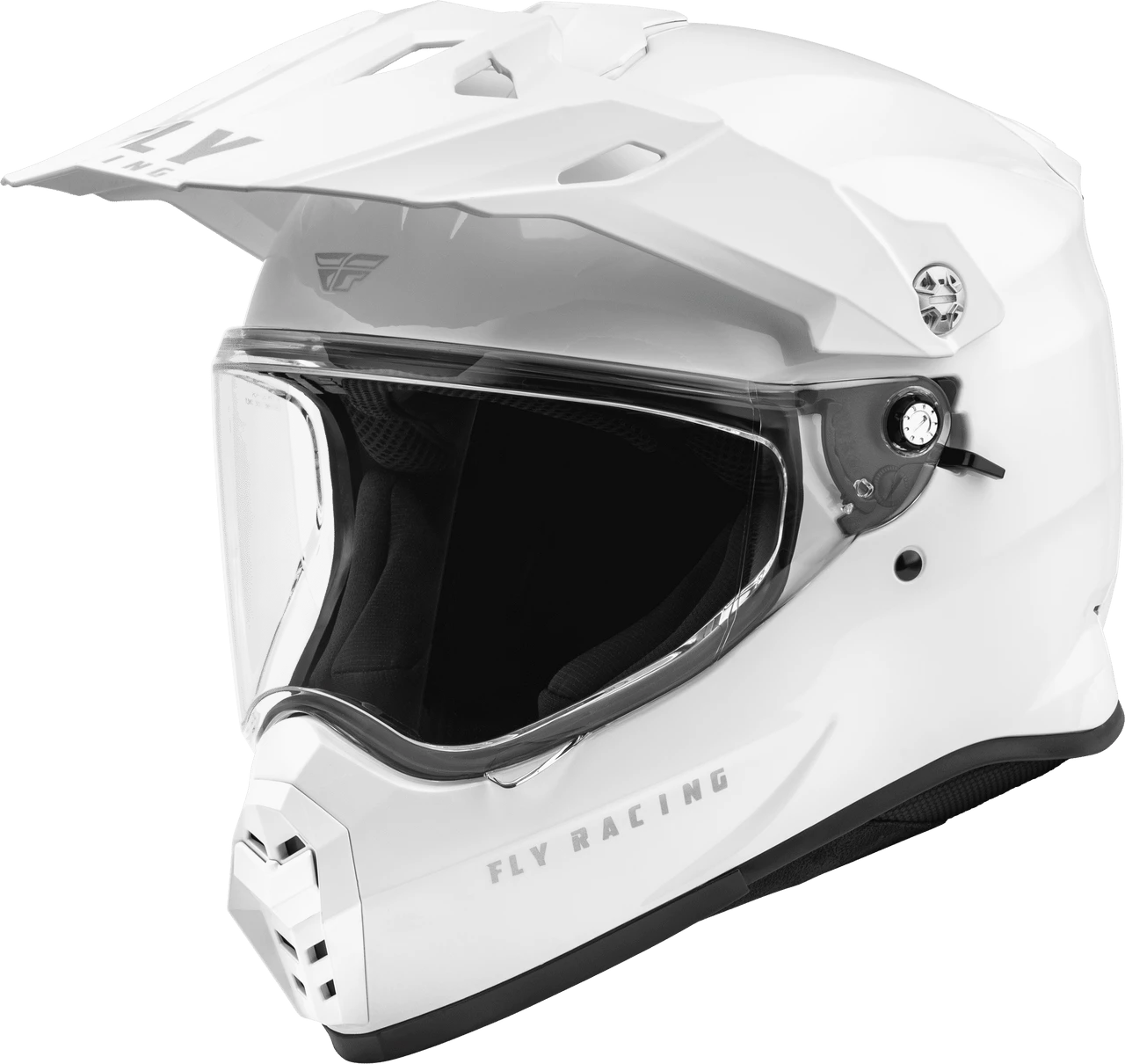 Fly Racing Trekker Solid Motorcycle Helmet 12 Fly Racing Trekker Solid Motorcycle Helmet - Image 10