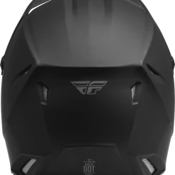 Alternative view of Fly Racing Kinetic Solid Matte Black Motorcycle Helmet