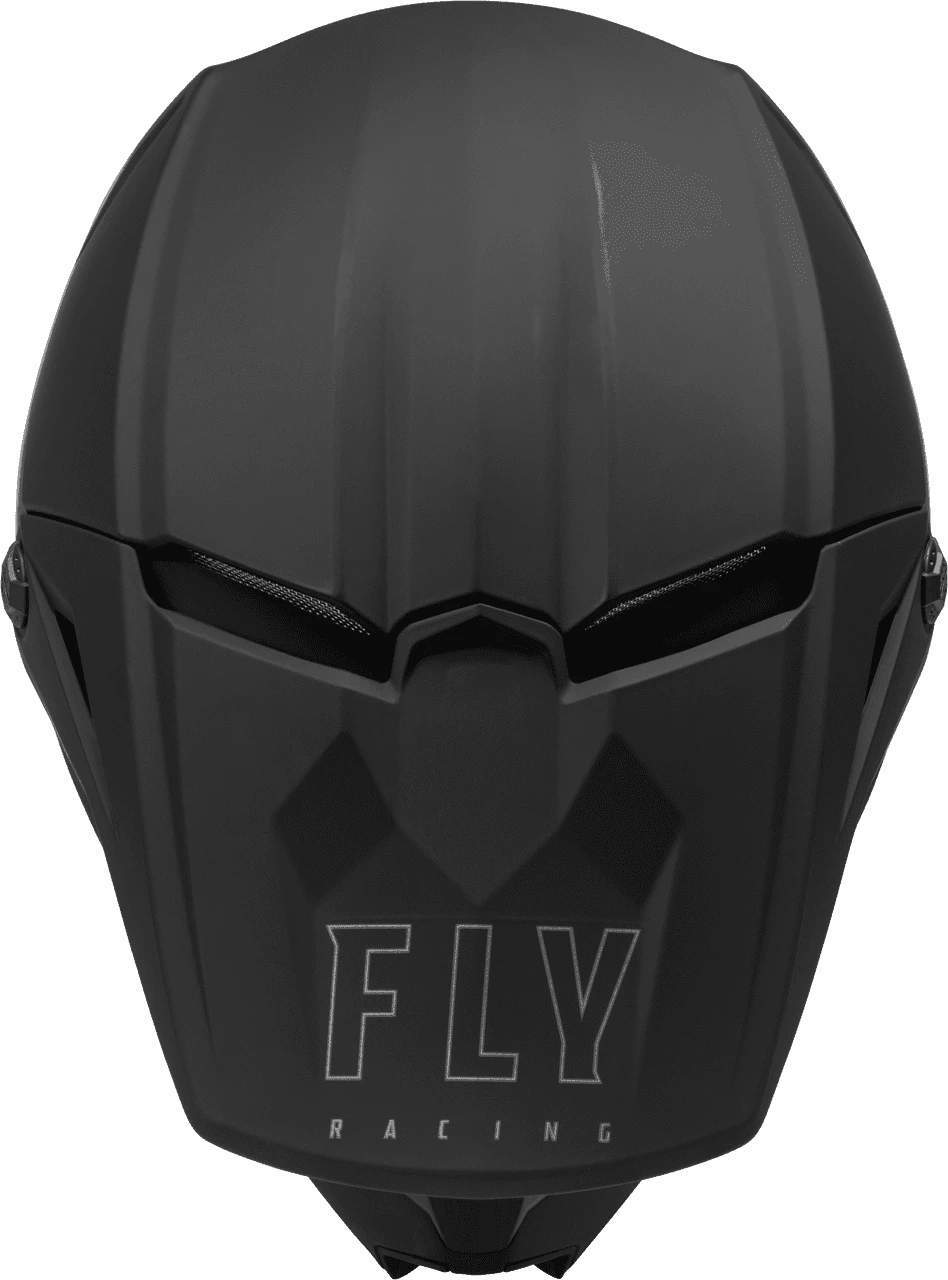 Fly Racing Kinetic Solid Matte Black Motorcycle Helmet 5 Fly Racing Kinetic Solid Matte Black Motorcycle Helmet - Image 3