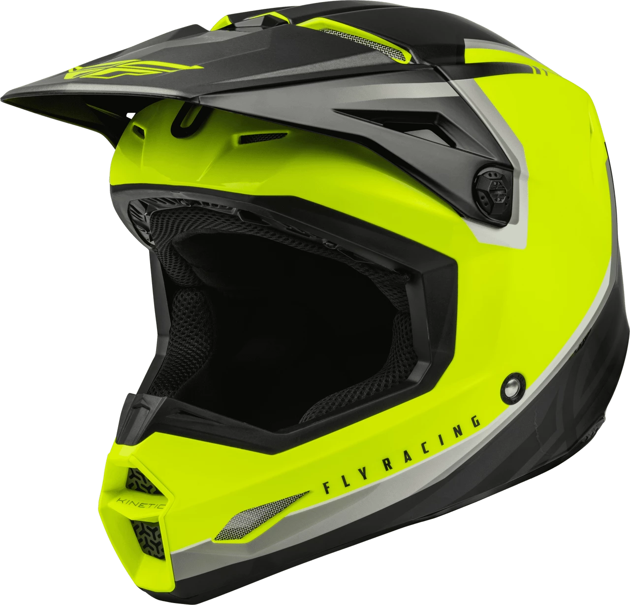Fly Racing Kinetic Vision Motorcycle Helmet - Image 4