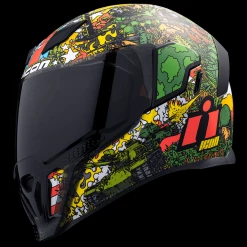 Icon Airflite Ground Pounder GP23 Full Face Motorcycle Helmet 17 Icon Airflite Ground Pounder GP23 Full Face Motorcycle Helmet -100 Percent Shop 1578897 00852.1676551785