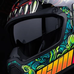 Icon Airflite Cat Scratch Fever Motorcycle Helmet 17 Icon Airflite Cat Scratch Fever Motorcycle Helmet -100 Percent Shop 1578909 54905.1676552372