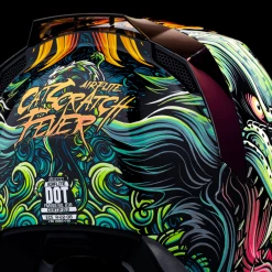 Icon Airflite Cat Scratch Fever Motorcycle Helmet 18 Icon Airflite Cat Scratch Fever Motorcycle Helmet -100 Percent Shop 1578910 86430.1676552373