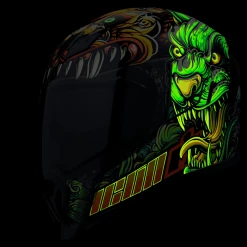 Icon Airflite Cat Scratch Fever Motorcycle Helmet 23 Icon Airflite Cat Scratch Fever Motorcycle Helmet -100 Percent Shop 1578916 61107.1676552380