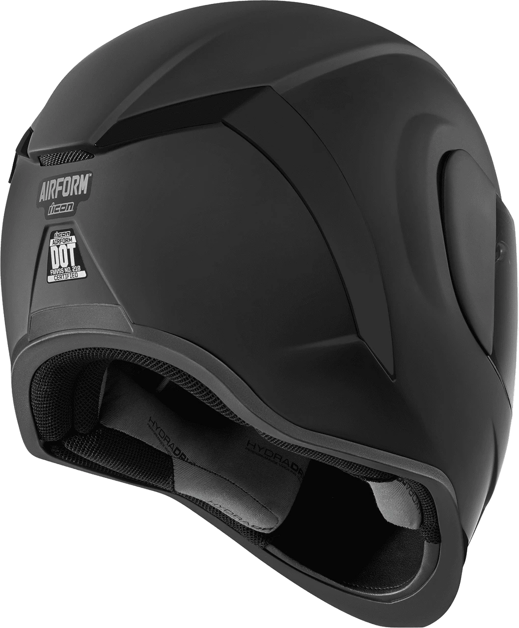 Icon Airform Dark Rubatone Full Face Motorcycle Helmet 3 Icon Airform Dark Rubatone Full Face Motorcycle Helmet