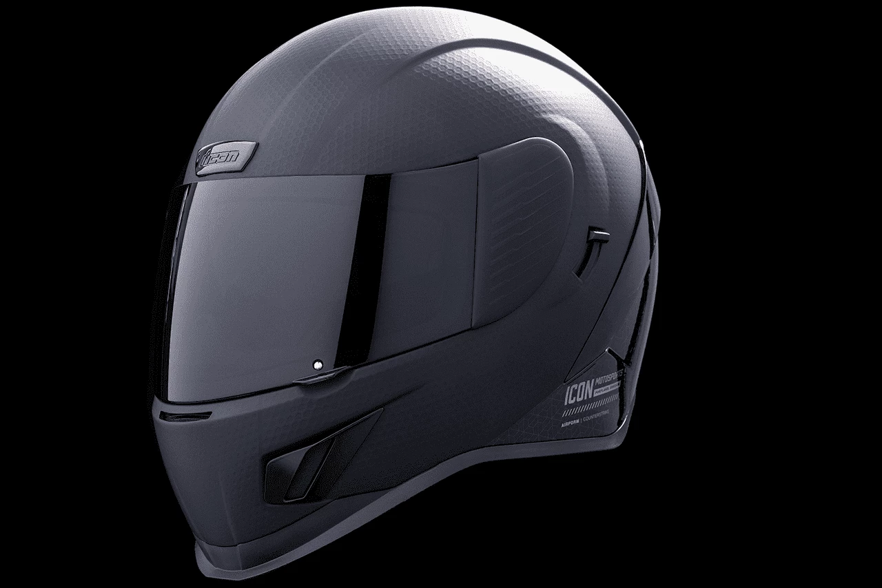Icon Airform Dark Rubatone Full Face Motorcycle Helmet 5 Icon Airform Dark Rubatone Full Face Motorcycle Helmet - Image 3