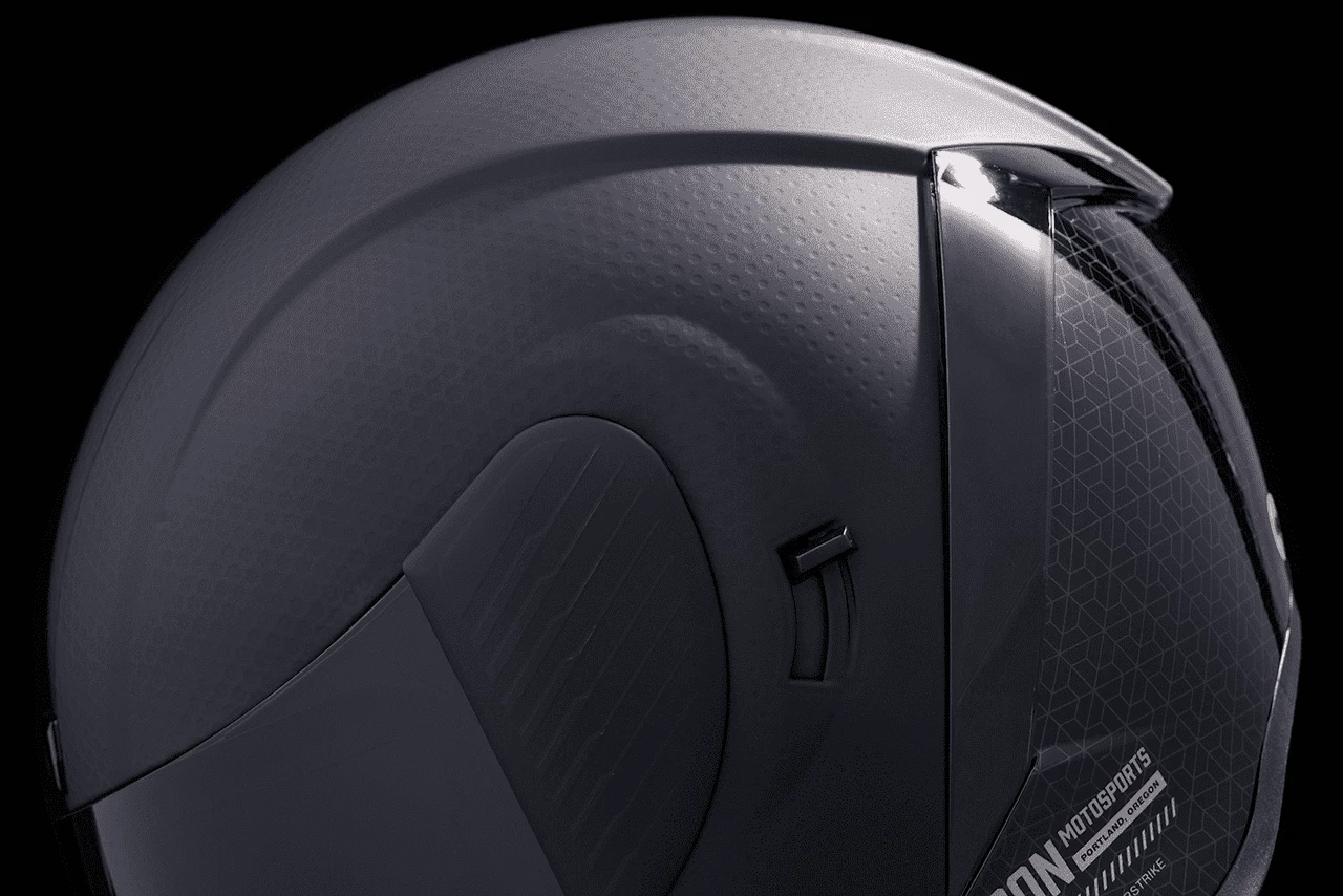 Icon Airform Dark Rubatone Full Face Motorcycle Helmet 9 Icon Airform Dark Rubatone Full Face Motorcycle Helmet - Image 7