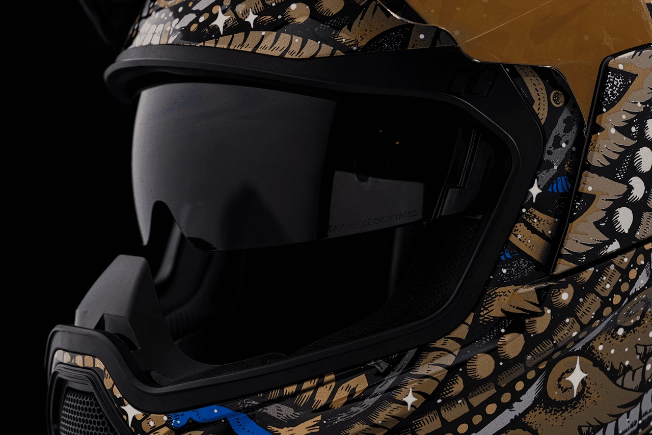 Icon Airfilte Daytripper Motorcycle Helmet 5 Icon Airfilte Daytripper Motorcycle Helmet - Image 3