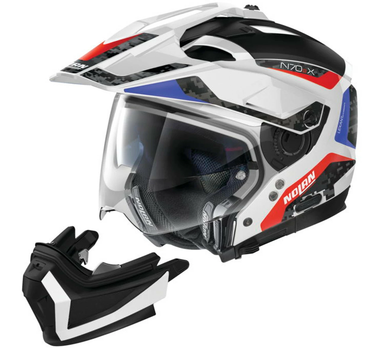 Nolan N70-2 X Torpedo Motorcycle Helmet 6 Nolan N70-2 X Torpedo Motorcycle Helmet - Image 4