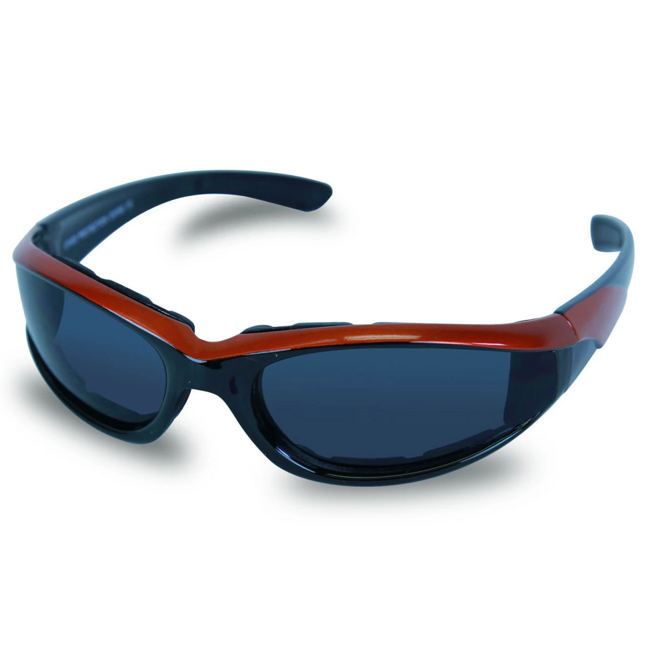 Mens SG101 Dark Smoke Biker Motorcycle Sunglasses - Image 5