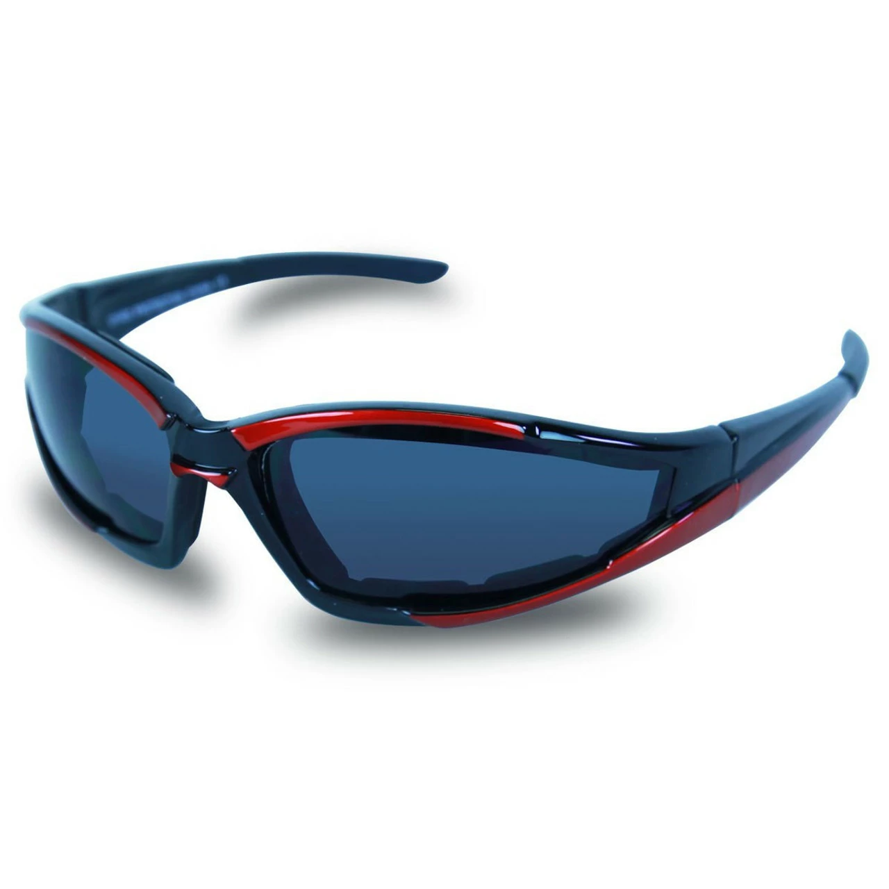 Mens SG103 Dark Smoke Biker Motorcycle Sunglasses - Image 4