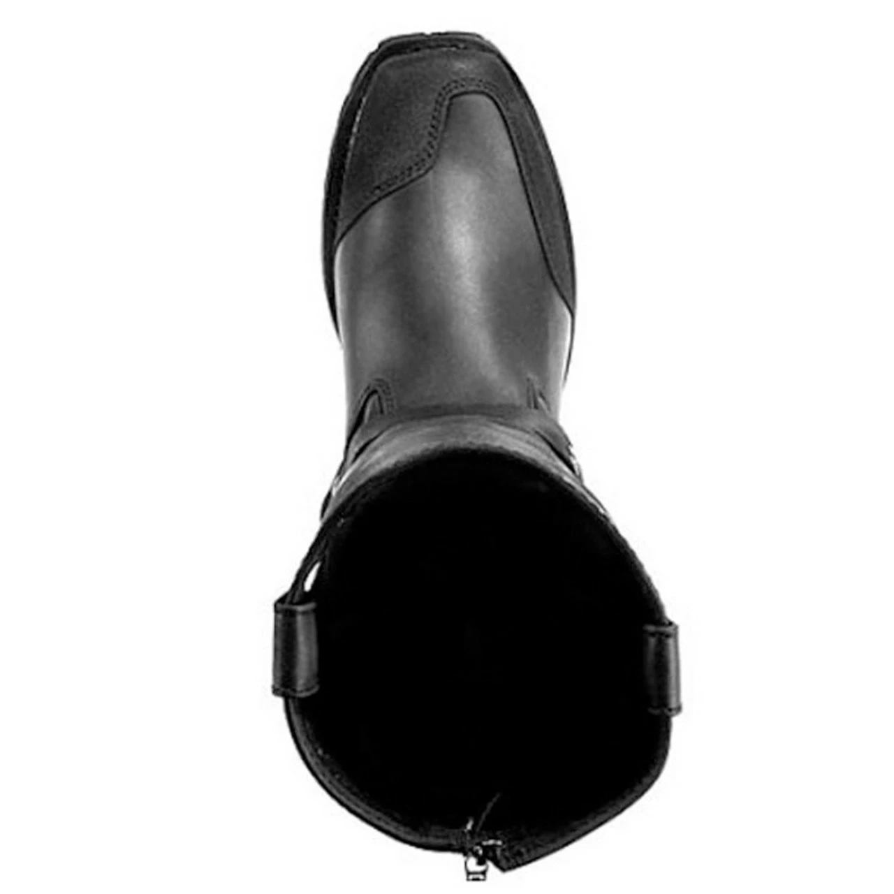 Mens Milwaukee Motorcycle Clothing Company MMCC Drag Harness Motorbike Biker Riding Black Leather Boots - Image 6