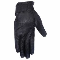 Vance VL474 Women's Black Leather Knuckle Armored Riding Gloves