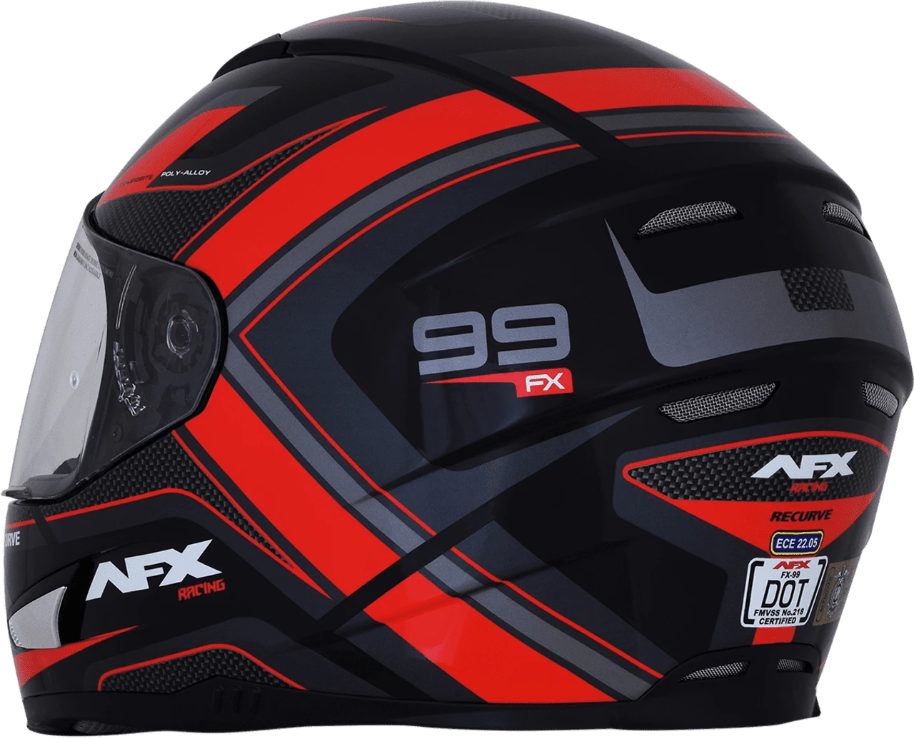 AFX FX-99 Recurve Motorcycle Helmet 34 AFX FX-99 Recurve Motorcycle Helmet - Image 32