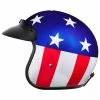 Daytona Cruiser Captain America Helmet -100 Percent Shop 34090 77664.1661286463