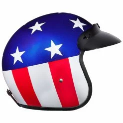 Alternative view of Daytona Cruiser Captain America Helmet