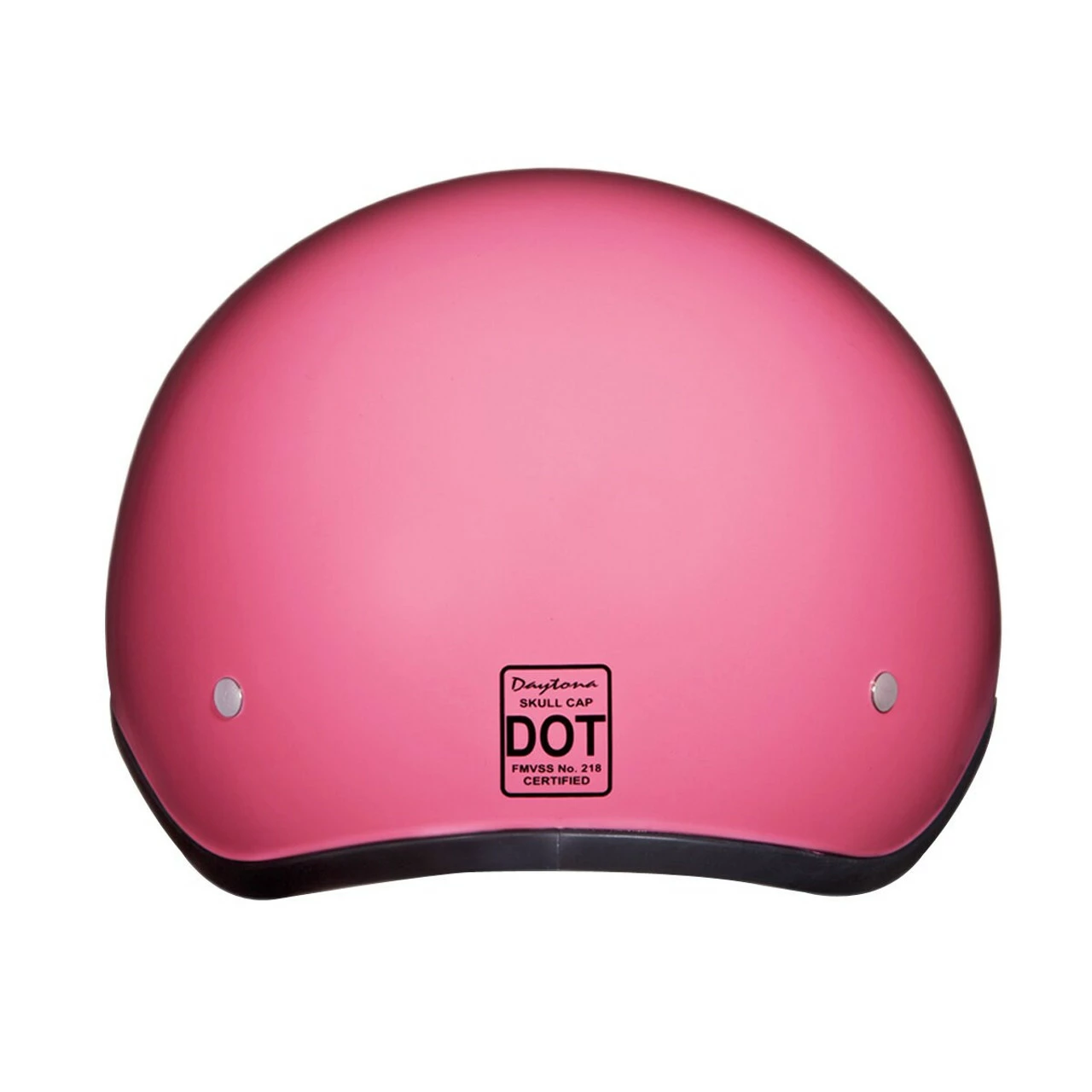Daytona Women's Skull Cap Half Helmet With Peak Visor 3 Daytona Women's Skull Cap Half Helmet With Peak Visor