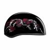 Daytona Women's Skull Cap Barbed Roses Half Helmet -100 Percent Shop 34741 25642.1661286331