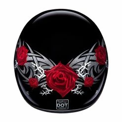 Daytona Skull Cap Rose Half Helmet 8 Daytona Skull Cap Rose Half Helmet -100 Percent Shop 34837 04362.1661286586
