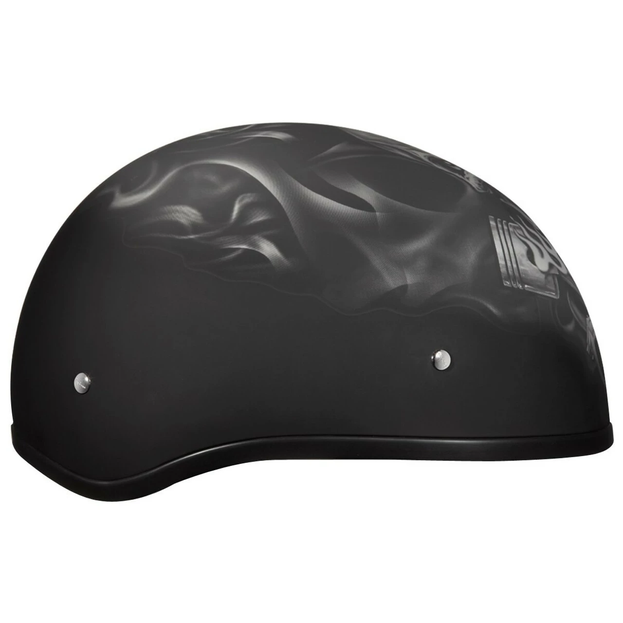 Daytona Skull Cap Pistons Skull Half Helmet 4 Daytona Skull Cap Pistons Skull Half Helmet - Image 2